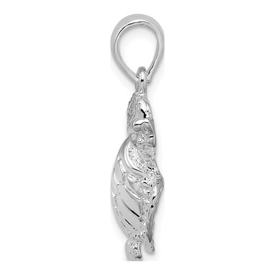 Sterling Silver Sea Turtle Pendant – view 3