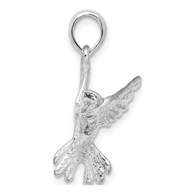 Sterling Silver Hummingbird Pendant – view 3