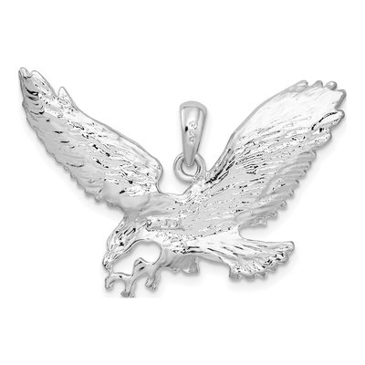 Sterling Silver Flying Eagle Pendant – view 5