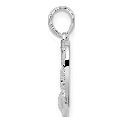Sterling Silver Grandma Heart Number 1 Pendant – view 3