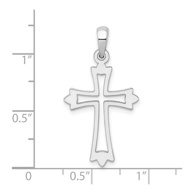 Sterling Silver Cut-Out Cross Pendant – view 4