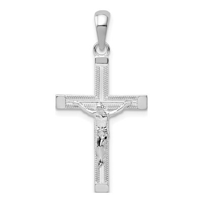 Sterling Silver Latin Crucifix Pendant
