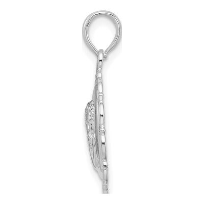 Sterling Silver Angel Pendant – view 3