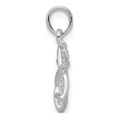 Sterling Silver Star of David Pendant – view 3