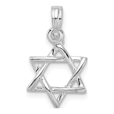 Sterling Silver Star of David Pendant