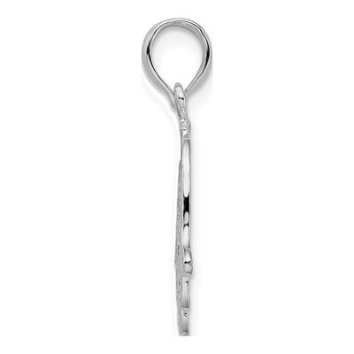 Sterling Silver Cut-Out Hamsa Pendant – view 3