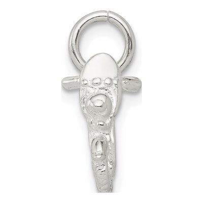 Sterling Silver Motorcycle Pendant – view 3