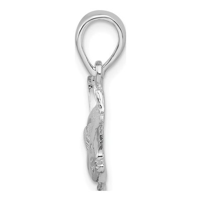 Sterling Silver Yellowfin Tuna Fish Pendant – view 3
