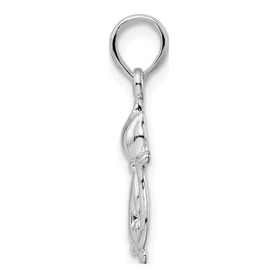 Sterling Silver Cats Pendant – view 3