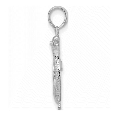 Sterling Silver Penguin Pendant – view 3