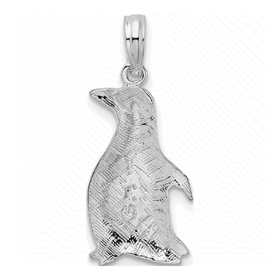 Sterling Silver Penguin Pendant – view 5