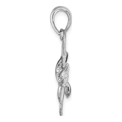 Sterling Silver Swordfish Pendant – view 3
