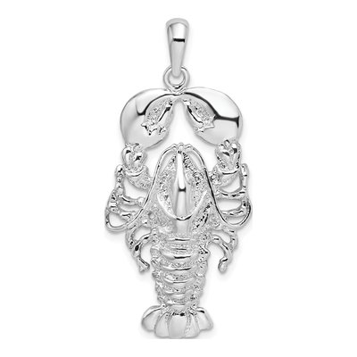Sterling Silver Maine Pendant