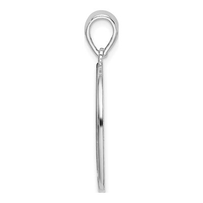 Sterling Silver Flamingo Palm Tree Oval Pendant – view 3