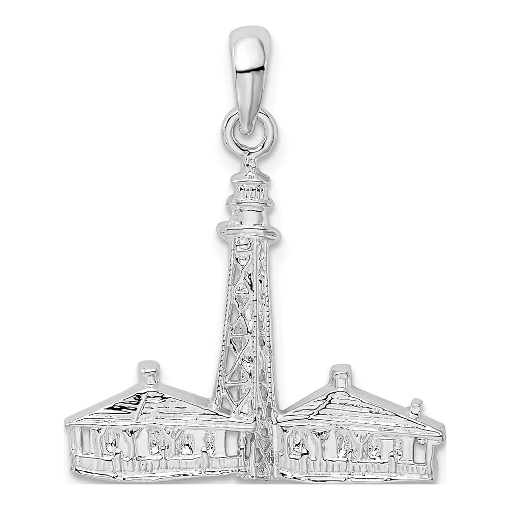 Sterling Silver Sanibel Island Lighthouse Pendant