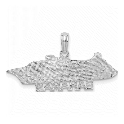 Sterling Silver Cruise Ship Pendant – view 5