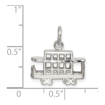 Sterling Silver Caboose Charm – view 5