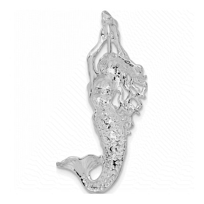 Sterling Silver Mermaid Shell Charm – view 5