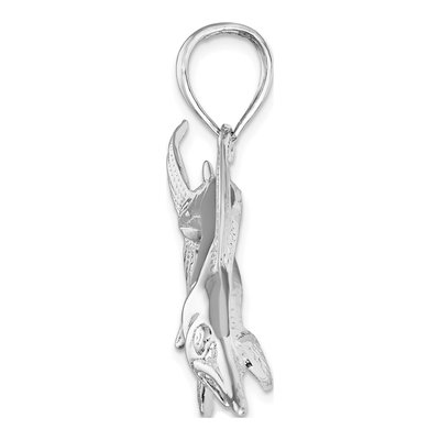 Sterling Silver Swordfish Pendant – view 3