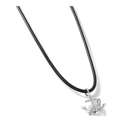 Sterling Silver 3D Anchor Mermaid Pendant – view 8