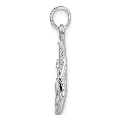 Sterling Silver Happy Birthday Cake Pendant – view 3