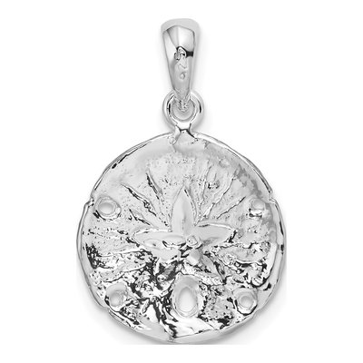 Sterling Silver Sand Dollar Pendant – view 5