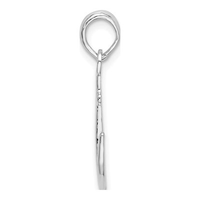 Sterling Silver Anchor Pendant – view 3
