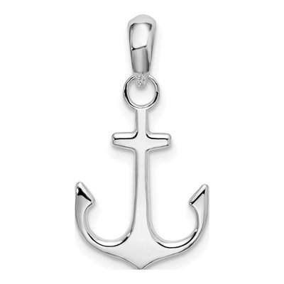 Sterling Silver Anchor Pendant