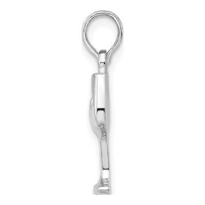 Sterling Silver Wine Glass Pendant – view 3