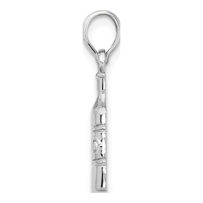 Sterling Silver Wine Bottle Pendant – view 3
