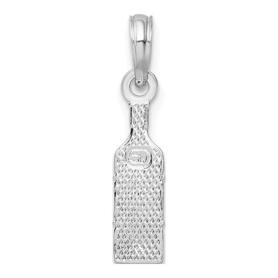 Sterling Silver Wine Bottle Pendant – view 5