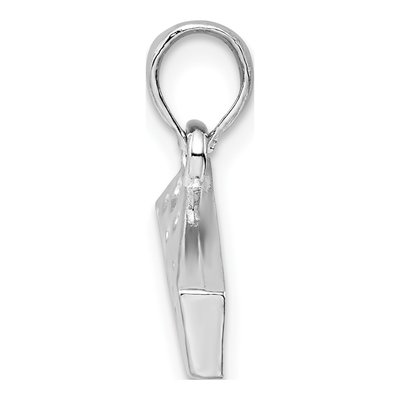 Sterling Silver Cheese Wedge Pendant – view 3