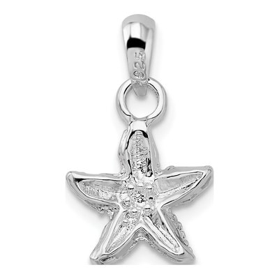 Sterling Silver Starfish Pendant – view 5