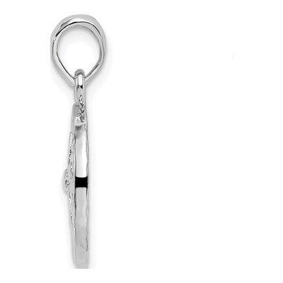 Sterling Silver Sand Dollar Pendant – view 3