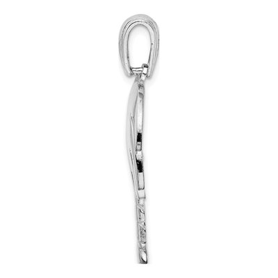 Sterling Silver Palm Tree Pendant – view 3
