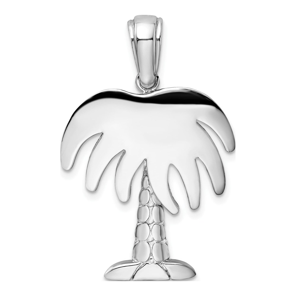 Sterling Silver Palm Tree Pendant