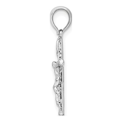 Sterling Silver Crucifix Pendant – view 3