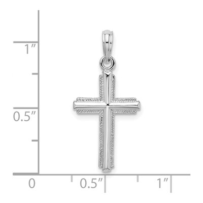 Sterling Silver Latin Cross Pendant – view 4
