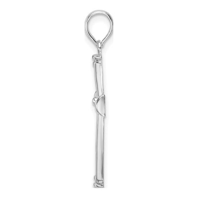 Sterling Silver Cross Pendant – view 3