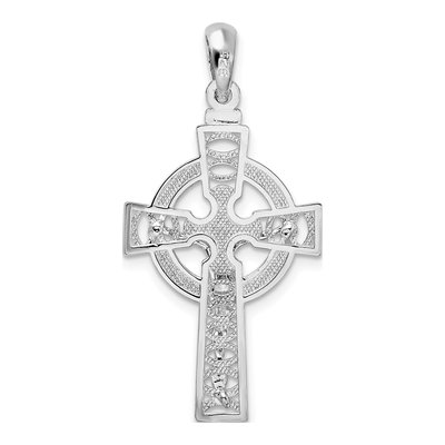 Sterling Silver Celtic Crucifix Pendant – view 5