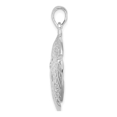 Sterling Silver Sand Dollar Pendant – view 3