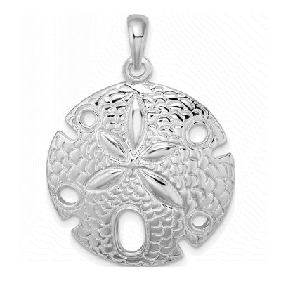 Sterling Silver Sand Dollar Pendant