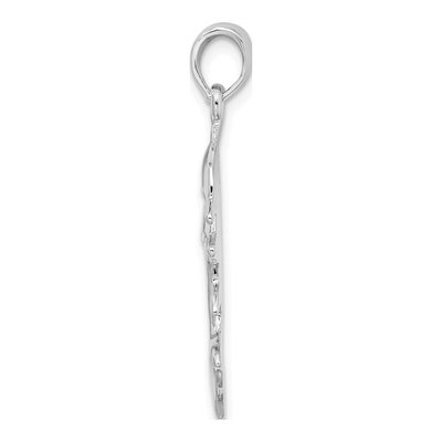 Sterling Silver Double Dolphins Pendant – view 3