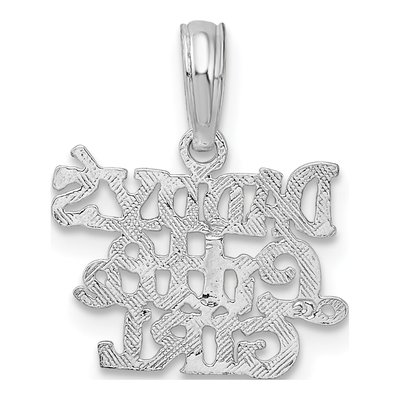 Sterling Silver Daddy's Little Girl Pendant – view 5