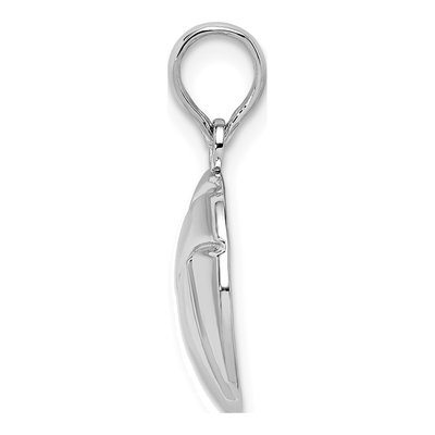 Sterling Silver Volleyball Pendant – view 3