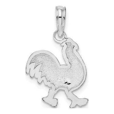 Sterling Silver Rooster Pendant – view 5
