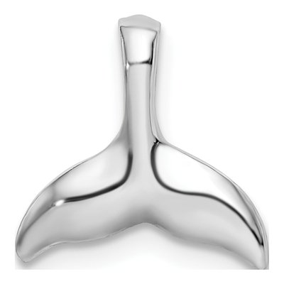 Sterling Silver Whale Tail Charm