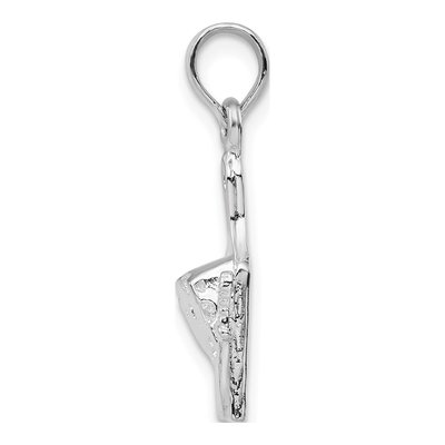 Sterling Silver Cheese Board Knife Pendant – view 3