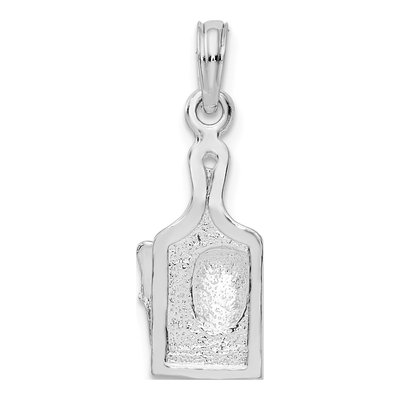 Sterling Silver Cheese Board Knife Pendant – view 4