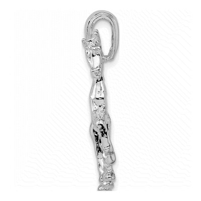Sterling Silver Walking Horse Pendant – view 3